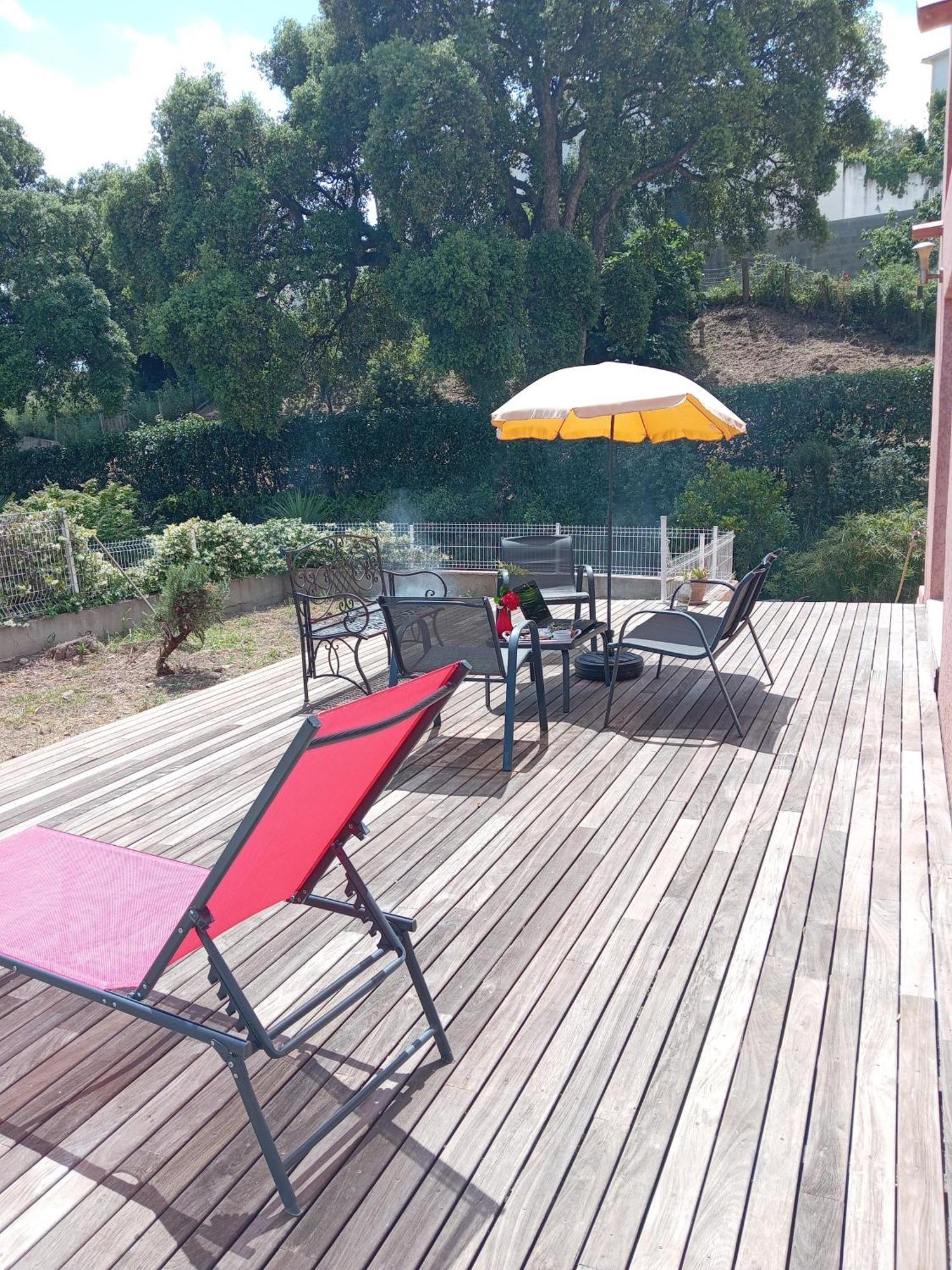 Apartment Haute-corse Bas De , 2 De 70 M2 , Vue , Jardin Et Terrasse Furiani